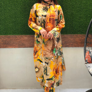 Noor Al-Hareer Silk (3 Pcs Stitched)